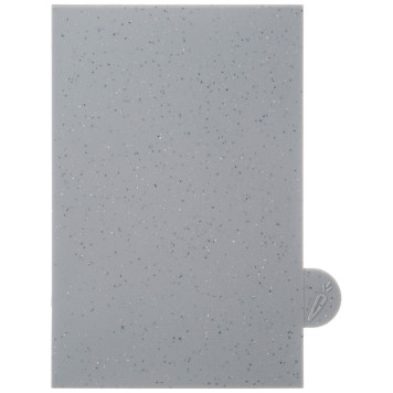 Набор из 10пр: 5 ножей, 4 доски и подставка, цвет: черный мрамор AGNESS 671-203-7