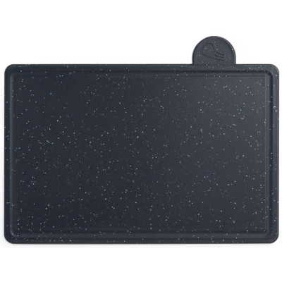 Набор из 10пр: 5 ножей, 4 доски и подставка, цвет: черно-серый AGNESS 671-215-5