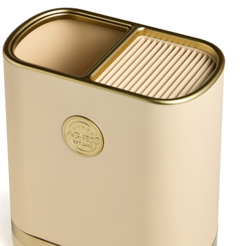 Набор из 11пр: 5 ножей, подставка, половник, ложка, лопатка, шумовка, ложка для спагетти AGNESS 671-220-5