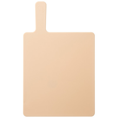 Набор разделочных досок из 4 шт+подставка 24*7.8*17cm цвет: бежевый AGNESS 671-507-6