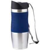 Термокружка 360 мл с кнопкой-стоппером (кор=30шт.) AGNESS 709-031