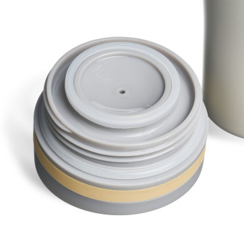 Термокружка "КОФЕ-СЮДА" 360мл, колба нерж.сталь 18/10 AGNESS 709-116-2