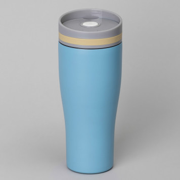 Термокружка "ЁЖ" 360мл, колба нерж.сталь 18/10 AGNESS 709-117-1