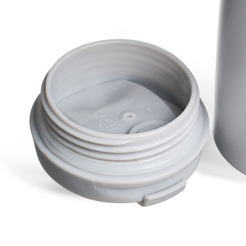 Термокружка "ХОРОШИЙ ДЕНЬ" 360мл, колба нерж.сталь 18/10 AGNESS 709-118-1