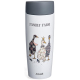Термокружка "FAMILY FARM" 360мл, колба нерж.сталь 18/10 AGNESS 709-121