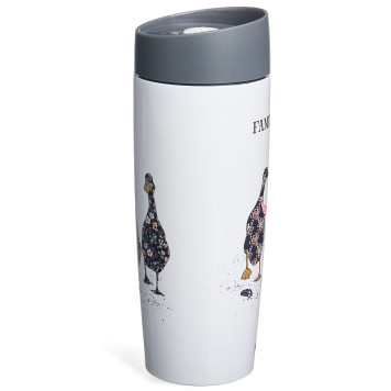 Термокружка "FAMILY FARM" 360мл, колба нерж.сталь 18/10 AGNESS 709-121-1