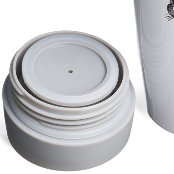 Термокружка " ОСОБЕННАЯ" 360мл, колба нерж.сталь 18/10 AGNESS 709-122-2