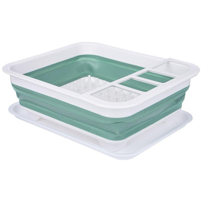 Сушилка для посуды складная 31,4*36,5(кор-12шт) AGNESS 712-0001