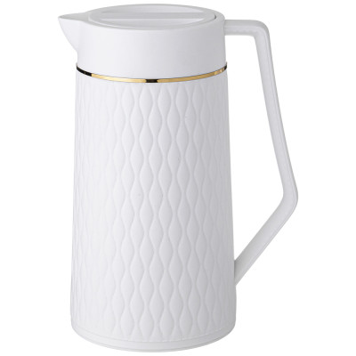 Термос 1л цвет белый AGNESS 734-100