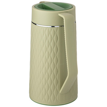 Термос 1л цвет зеленый AGNESS 734-101-1