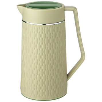 Термос 1л цвет зеленый AGNESS 734-101