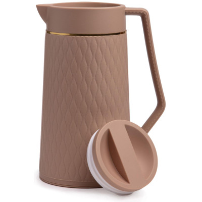 Термос 1л цвет кофейный AGNESS 734-102-1-2