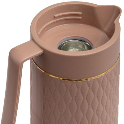 Термос 1л цвет кофейный AGNESS 734-102-1-4