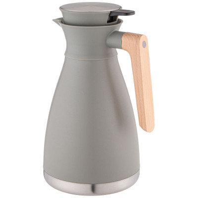 Вакуумный кувшин (термос) из нерж.стали 1,5л цвет серебро AGNESS 734-111-2