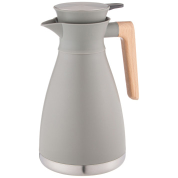 Вакуумный кувшин (термос) из нерж.стали 1,5л цвет серебро AGNESS 734-111-3