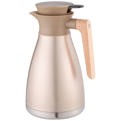 Вакуумный кувшин (термос) из нерж.стали 1,5л цвет бронзовый AGNESS 734-112-2