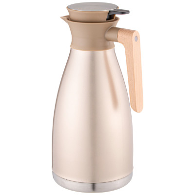 Вакуумный кувшин (термос) из нерж.стали 2,0л цвет бронзовый AGNESS 734-114-2