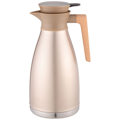 Вакуумный кувшин (термос) из нерж.стали 2,0л цвет бронзовый AGNESS 734-114