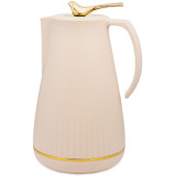 Термос со стеклянной колбой, 950 мл, крышка с клапаном AGNESS 734-200