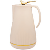 Термос со стеклянной колбой, 950 мл, крышка с клапаном AGNESS 734-200