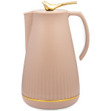 Термос со стеклянной колбой, 950 мл, крышка с клапаном AGNESS 734-201