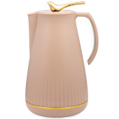 Термос со стеклянной колбой, 950 мл, крышка с клапаном AGNESS 734-201