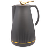 Термос со стеклянной колбой, 950 мл, крышка с клапаном AGNESS 734-202