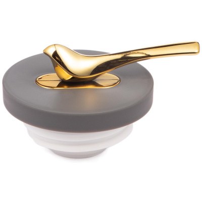 Термос со стеклянной колбой, 950 мл, крышка с клапаном AGNESS 734-202-2