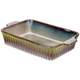 Форма для запекания reactive green 32,5*19*6,5 см AGNESS 780-104