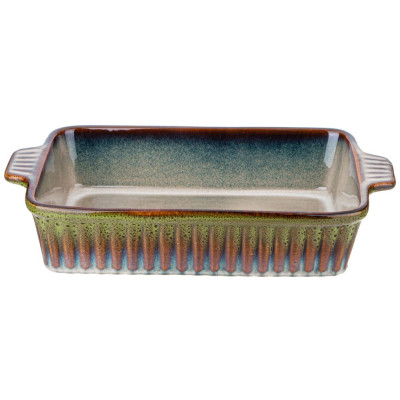 Форма для запекания reactive green 32,5*19*6,5 см AGNESS 780-104-1