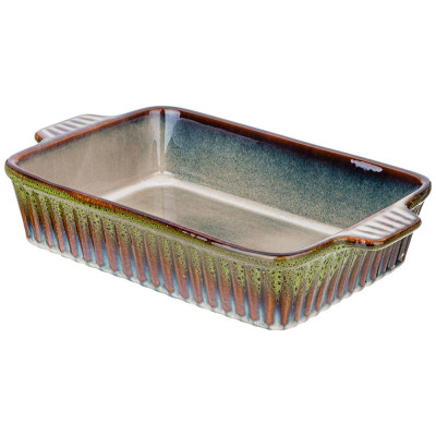 Форма для запекания reactive green 32,5*19*6,5 см AGNESS 780-104
