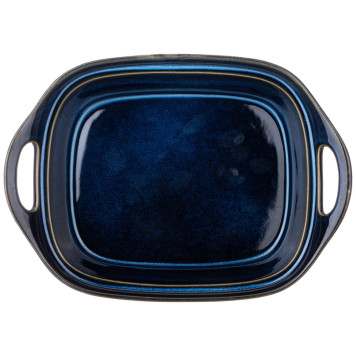 Форма для запекания с крышкой reactive blue 33*23*9,5/13 см 2000 мл AGNESS 780-110-4