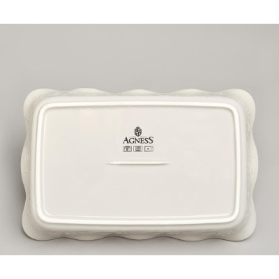 Форма для запекания beige 28,5*18*7 см 1500 мл AGNESS 780-123-4