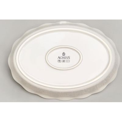 Форма для запекания овальная beige 33*23,5*7 см 1900 мл AGNESS 780-125-4