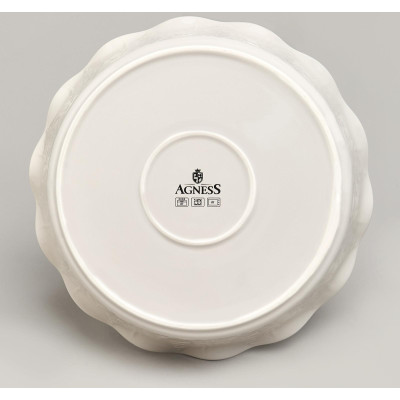Форма для запекания круглая beige 26,5*6,5 см 1700 мл AGNESS 780-126-4