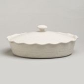 Форма для запекания с крышкой beige 33*24*8/13см 2000 мл AGNESS 780-127