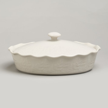 Форма для запекания с крышкой beige 33*24*8/13см 2000 мл AGNESS 780-127