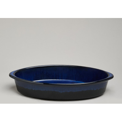 Форма для запекания овальная reactive blue 37*22*7 см 2500 мл AGNESS 780-129