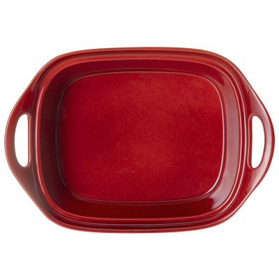 Форма для запекания с крышкой reactive red 33*23*9,5/13 см 2000 мл AGNESS 780-135-3