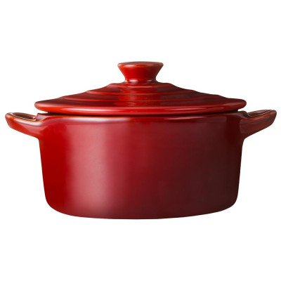 Горшочек для запекания reactive red 18,5*14,5*6,5/10см 600 мл AGNESS 780-138