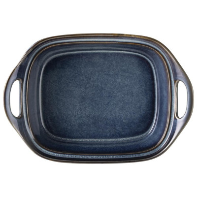 Форма для запекания с крышкой reactive blue 33*23*9,5/13 см 2000 мл AGNESS 780-146-3