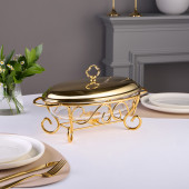 Мармит овальный gold 2,4l AGNESS 781-501