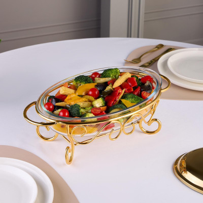 Мармит овальный gold 2,4l AGNESS 781-501-1