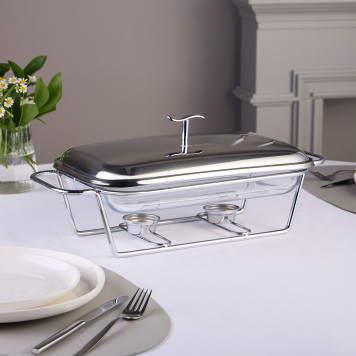 Мармит прямоуг silver 2,2l AGNESS 781-504