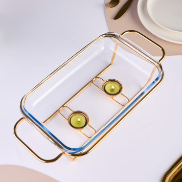 Мармит прямоуг gold 2,2l AGNESS 781-505-2