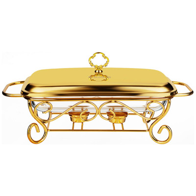 Мармит прямоуг gold 2,2l AGNESS 781-507-3