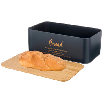 Набор хлебница 2 в 1 "NAVY STYLE" 6 л 34*18*12,5 см, банка для сыпучих 1,1 л 10*10*14 см 3 шт AGNESS 790-199-5