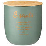 Емкость для сыпучих продуктов "GLAM" "МУКА" 2250 мл 15x15.5 см AGNESS 790-284