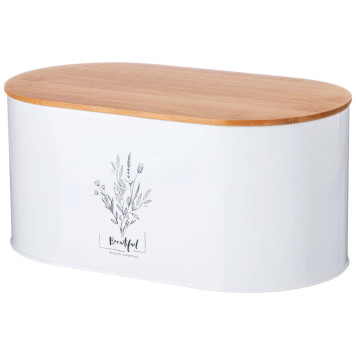 Набор "PROVENCE" 2в1 хлебница 34*19*15 см, банка для сыпучих 10*12,5 см 2 шт AGNESS 790-374-1