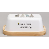 Масленка "FAMILY FARM" 16*11*5,5 см AGNESS 790-381